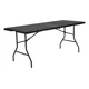 thumbnail image 1 of Mesa Tablon Plegable EKE Life Home Jardin Exterior Portatil Negro 180cm, 1 of 7