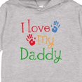 thumbnail image 3 of Inktastic I Love My Daddy Toddler Hoodie, 3 of 4