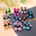 thumbnail image 2 of Mini Hair Clips Butterfly Hair Clips No Slip Jaw Clips Glitter Teeth Clips Small Rhinestone Hair Clips Colorful Flower Hair Clip Fashion Hair Accessories For Women Girls(Pack of 24), 2 of 5