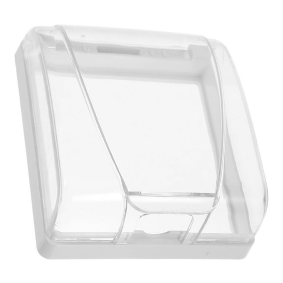 NICEXMAS Water Resistant Transparent Wall Outlet Cover Protector for Wet Area Electrical Sockets