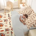 thumbnail image 4 of Erosebridal Fire Fighting Truck Twin Bedding Sets 7-Piece for Kids, Cute Cartoon Bedding Comforter Set, 4 of 7
