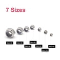 thumbnail image 3 of Cseao 210 Piezas Kit Surtido De Tuercas Autoblocantes Hexagonales Nylock Tuercas Insertadas De Nylon Tuercas Auto Remachables De Acero Inoxidable 304, 3 of 5