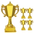 thumbnail image 1 of Shisuyan 5pcs Mini Plastic Trophy Statue Doll Trophy Prop Small Award Trophy Decoration Mini House Accessory, 1 of 7