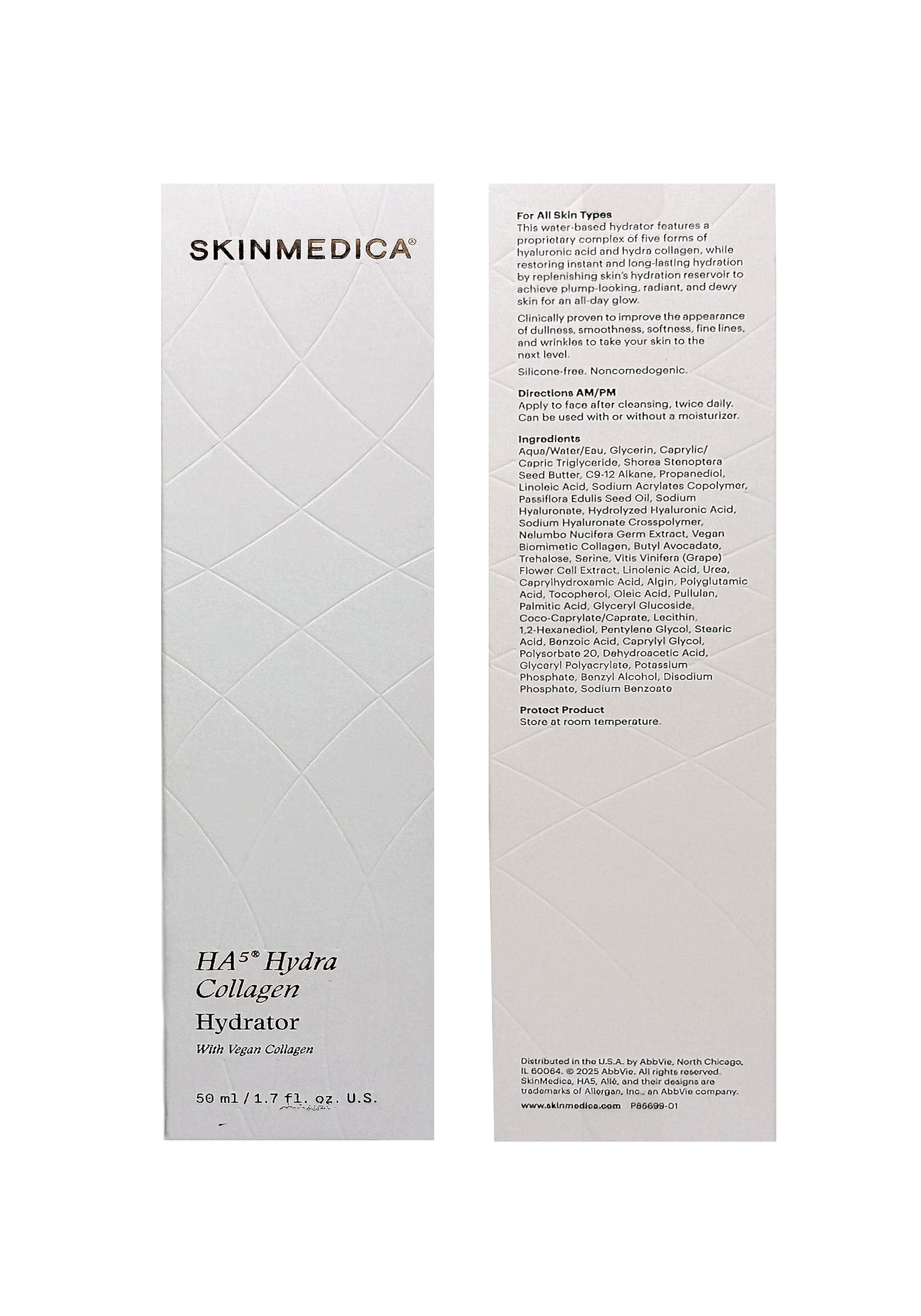 SkinMedica HA5 Hydra Vegan Collagen Hydrator 1.7 fl oz (50ml)