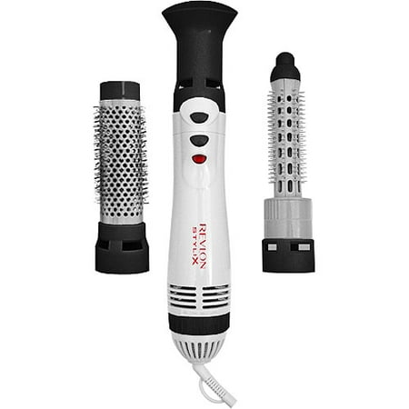 Revlon 1500W Tourmaline Ionic Hot Air Brush w/Attachments