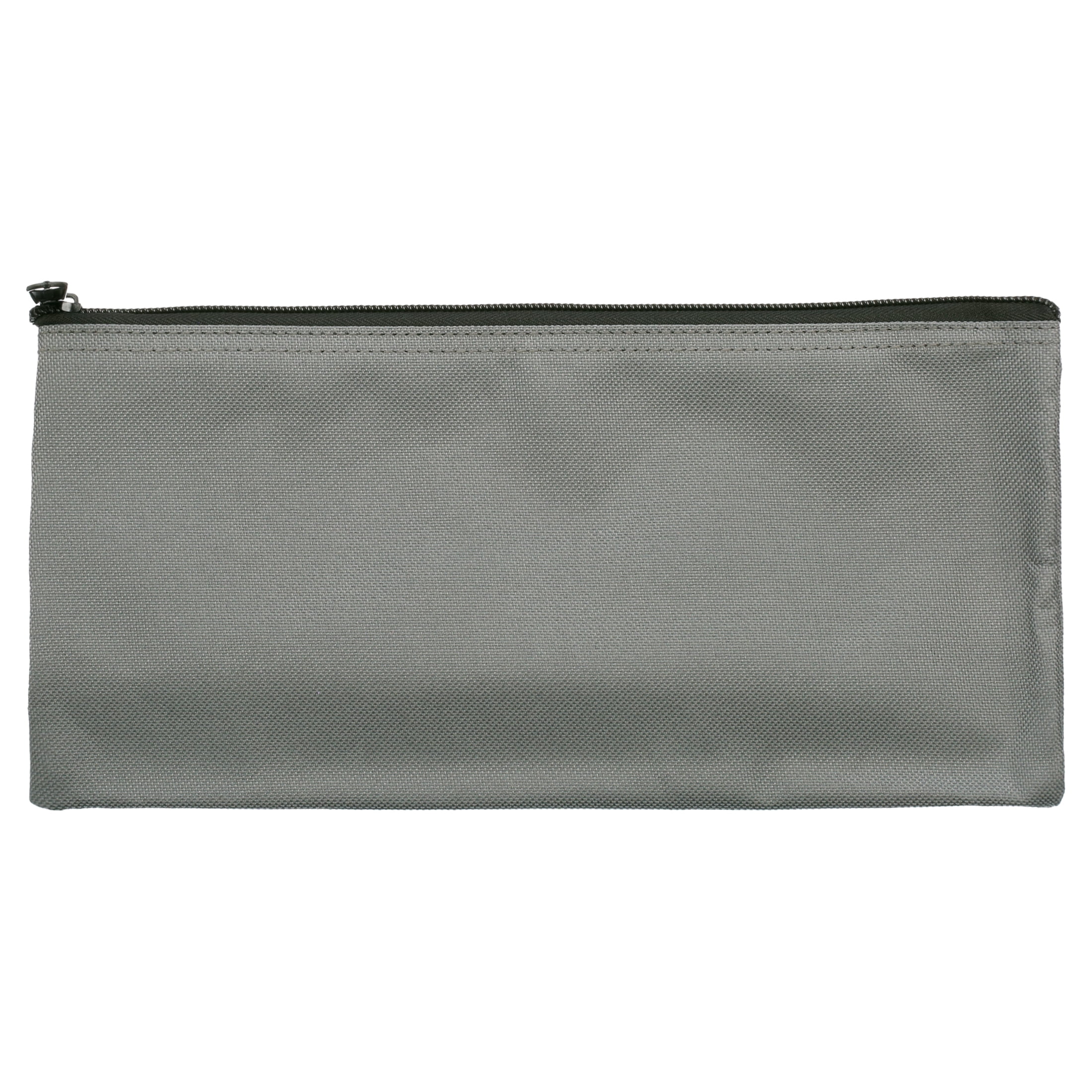 DALIX Zippered Money Pouch Bank Bag Pencil Marker Bags Assorted Colors 24 Pack
