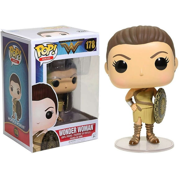 Pop! Heroes Wonder Woman Vinyl Figure Wonder Woman (Themyscira) #178 Hot Topic Exclusive