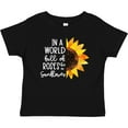 thumbnail image 3 of Inktastic Summer In a World Full of Roses Be a Sunflower Boys or Girls Baby T-Shirt, 3 of 5