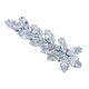 thumbnail image 1 of Pinzas para el cabello de cristal, pasadores de horquillas con diamantes de imitación, accesorios para el cabello con agarre brillante blanco para mujer y niña, 1 of 6