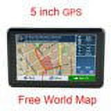 GPS Navigation for Car, Latest 2022 Map 5 inch Touch Screen