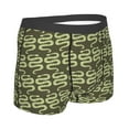 thumbnail image 3 of Naloa Green Snake Print Mens Underwear - Boxers for Men, Classic Briefs for Men, 3 of 9