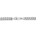 thumbnail image 4 of 14K White Gold 5.2mm Flat Curb Chain, 4 of 5