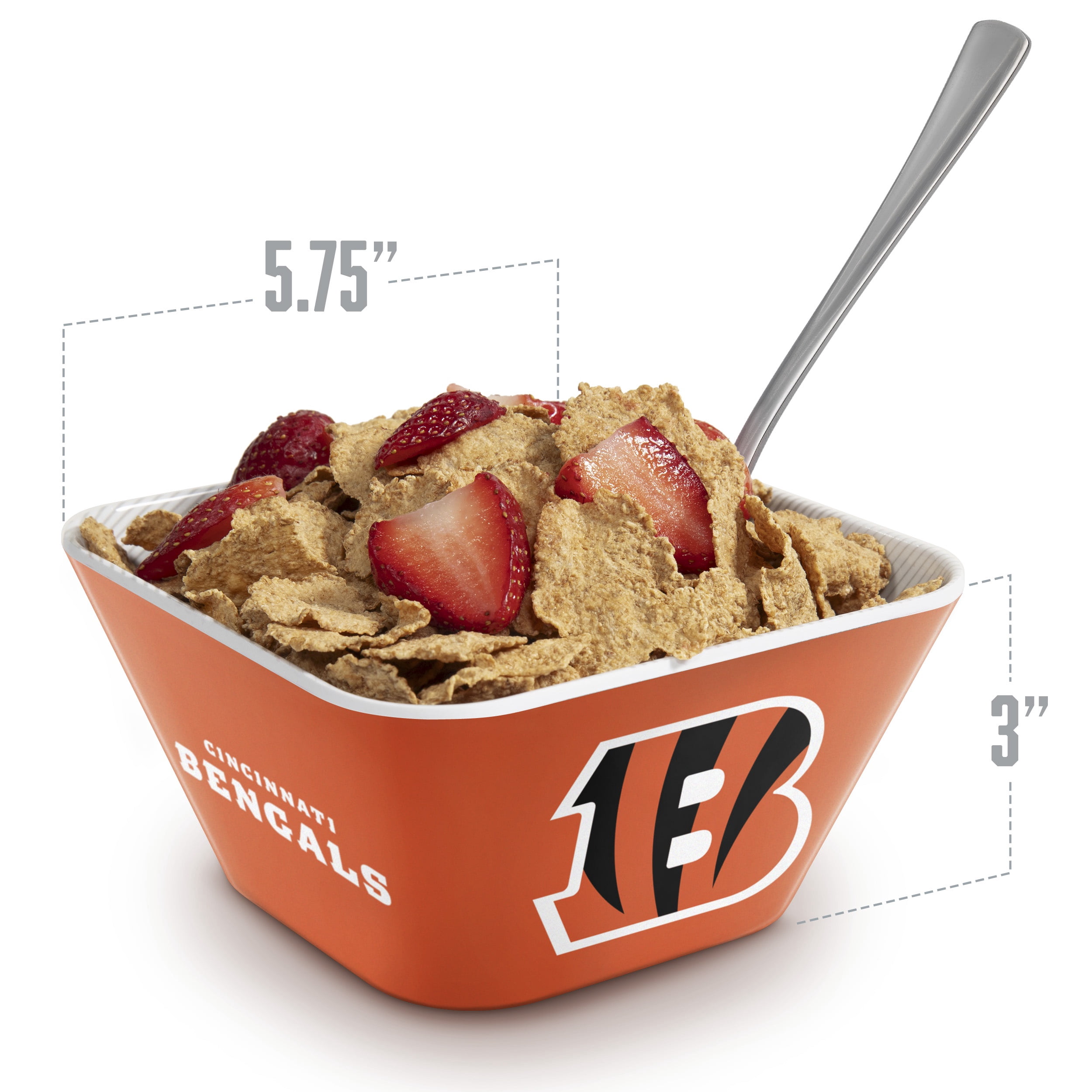 YouTheFan NFL Cincinnati Bengals Small Snack Bowl