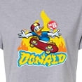 thumbnail image 3 of Disney - The Donald  - Juniors Cropped Cotton Blend T-Shirt, 3 of 5