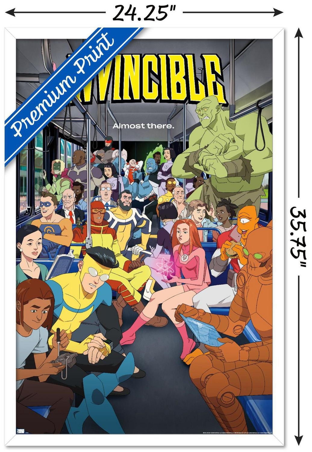 Invincible : Saison 2 - Bus One Sheet