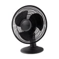 thumbnail image 1 of Lasko LKO-2017 12 Inch 3 Speed Portable Oscillating Floor or Table Fan, Black, 1 of 6