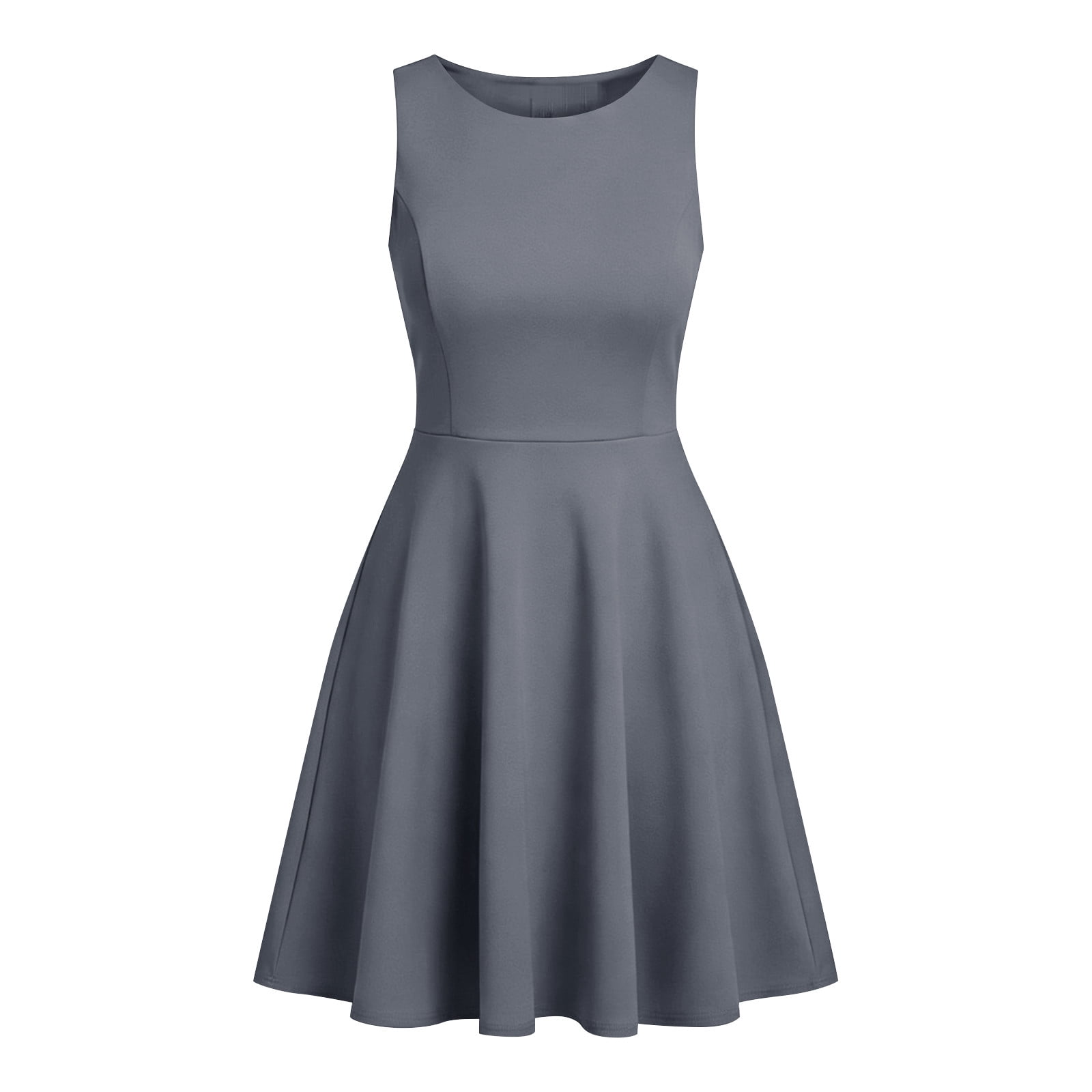 Oplxuo Summer Dresses for Women 2026 Elegant Classy Spring A Line Business Casual Work Graduation Cocktail Short Dress