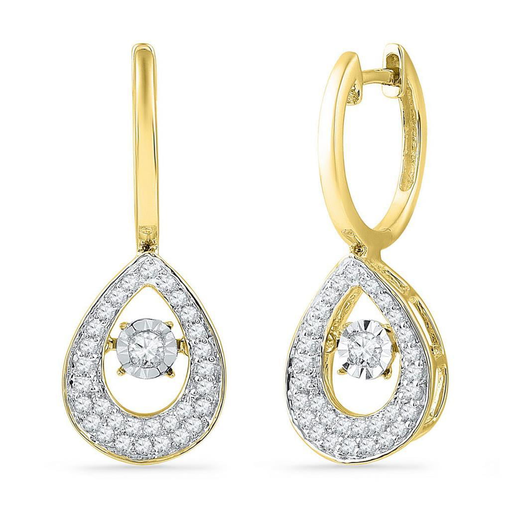 yellow diamonds with rhinestones Details about   PIERCED EARRINGS 