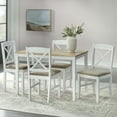 thumbnail image 2 of TMS Mason 5-Piece Cross Back Dining Set, Multiple Colors, 2 of 3