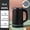 Black, variant on 0.8L Small Portable Travel Electric Kettle,Stainless Steel Double Layer Hidden Cord Storage Auto Shut Off Camping Boiler
