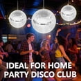 thumbnail image 4 of Yedigre Reflective Disco Ball for Party Wedding Decor, 12/16/20/24 Inch Hanging Mirror Ball with Easy Hanging Hook, Reusable for Christmas Bar Disco, 4 of 8
