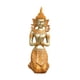 thumbnail image 1 of Figura de Buda tailandés, escultura, estatua de Buda meditador budista, estatua de Buda arrodillado en oración para estante de sala de estar, mesa de Oro, 1 of 8