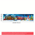 thumbnail image 3 of 1 PC, 2D Flat/ Flat art decorative banner decoration, Arctic style design patterns, 78.8x17.7 inches (200x45cm), universal daily wall decoration, elegant daily front door decoration, party banner, de, 3 of 6