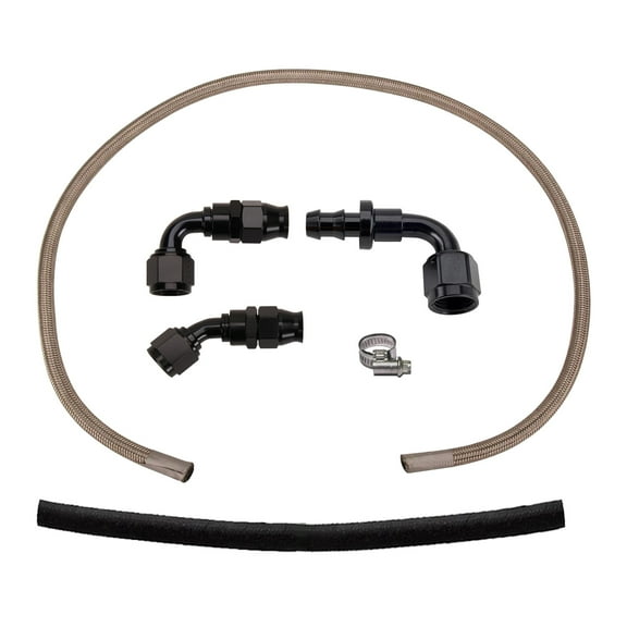 Speedway Chevy Type II Power Steering Hose Kit, AN6