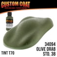 thumbnail image 2 of Custom Coat 34094 Olive Drab T70 Urethane Roll-On, Brush-On or Spray-On Truck Bed Liner, 1.5 Gallon Kit with Roller Applicator Kit, 2 of 8