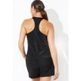thumbnail image 3 of Swimsuits for All Chlorine Resistant Racerback Tankini Set With Cargo Short, 3 of 4