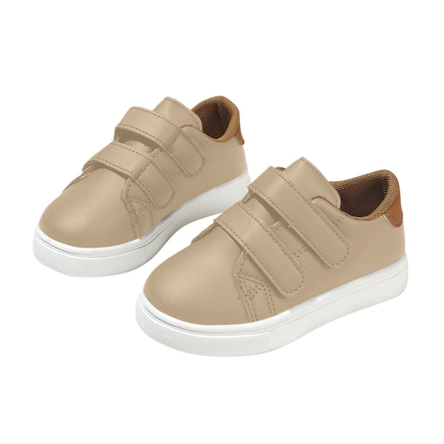 Zapatillas de Bebé Niña Espesado Cálido Fuzzy Zapatos de la Casa de Dedo Ancho con Forro Suave, Suela Antideslizante de Moda para Uso Interior, Calzado de Niños Acogedor