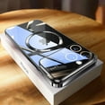 thumbnail image 2 of Luxury Magnetic Plating Window Clear Wireless Charging Phone Case For iPhone 11 12 13 14 15 Pro Max Plus Shockproof Soft Cover Sierra Blue For iPhone 14 Pro, 2 of 6