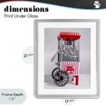 thumbnail image 4 of Stupell Industries Eclectic Fun Disco Popcorn Machine Gray Framed Print Under Glass, 17 x 21, by LISH Creative, 4 of 8