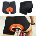 thumbnail image 4 of Zupora Padded Cycling Underwear Men's 3D Padding Bike Bicycle Shorts Underwear with Anti-Slip Leg Grips, 4 of 5