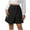 Black, variant on yillto Womens Short Skirts Asymmetrical Hem a Lined High Waist Buttons Slim Mini Skirt for Women