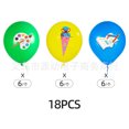 thumbnail image 3 of Decoración para fiestas infantiles de regreso a clases, vajilla, bandeja de papel, vasos de papel, pañuelos desechables, artículos de papelería | Discos de 9 pulgadas * 10, 3 of 5