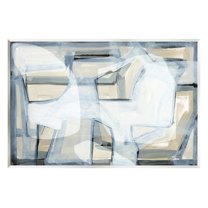 Stupell Industries Modern Layered Geometric Shapes Design Painting Unframed Art Print Wall Art, Design by Cartissi