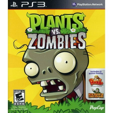 Plants vs. Zombies (PS3) - Walmart.com