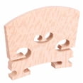 thumbnail image 3 of Fine Workmanship Clear Streak Wood Violin Bridge, Violin Bridge, For Professionals Violin, 3 of 8