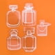 thumbnail image 2 of perfumes para caballero 20pack Transparent Dried Flower Bookmarks, Cute Bottle Shaped Clear Stickers, DIY Flower Page Clips Bookmarks, Art Craft For Scrapbook Decoration For Home Offic, 2 of 2