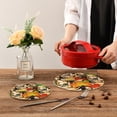 thumbnail image 6 of SKYSONIC Kittens Maple Leaves Pot Holders Trivets, 2 Pcs Heat Resistant Trivets,Cute Cat Autumn Cotton Thread Weave Mats for Hot Pads Pans Pot Bowl Teapot for Kitchen Decor, 6 of 6