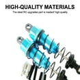 thumbnail image 1 of Baohd Aluminum Alloy 1/8 Front Rear Shock Absorber 2piece Smooth Rc Front Rear Shock Absorber For HPI WR8 RC Car Part Dark Blue, 1 of 6