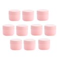 thumbnail image 1 of Envases cosméticos de crema facial vacíos de plástico recargables con tapas rosa 50g 3 piezas Strade Fareast Limited, 1 of 8