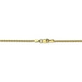 thumbnail image 4 of 10K Yellow Gold Spiga (Wheat) chain Pendant 8 in 1.75 mm, 4 of 4