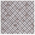 thumbnail image 2 of SAFAVIEH Faux Hide Cybill Diamond Area Rug, Beige/Brown, 6' x 6' Square, 2 of 12