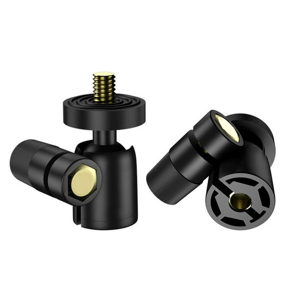 Angle Adjustment Ball Head Mount 1/4 Screw for DSLR Cameras and Various Devices