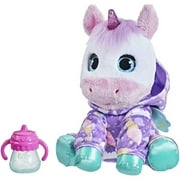Angle View: Jammiecorn FurReal Interactive Unicorn Plush Light Up Toy with 30+ Sounds and Reactions Fur Real