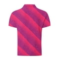 thumbnail image 4 of Vetsdori Men's Polo Shirt - Short Sleeve Collared Button Printed Design for Casual Daily Wear or Outdoor Activities, 4 of 5