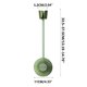 thumbnail image 2 of Soporte para secador de pelo montado en la pared - Sin instalación de taladro, ajustable en 360°, adhesivo fuerte, plástico y acero al carbono, portaobjetos para baño, 2 of 5