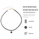 thumbnail image 4 of BRIGHTFUFU Gargantilla negra punk para mujer, colgante triangular de cuero, cadena de clavícula, collar, joyería elegante para mujer, decoración, 4 of 7